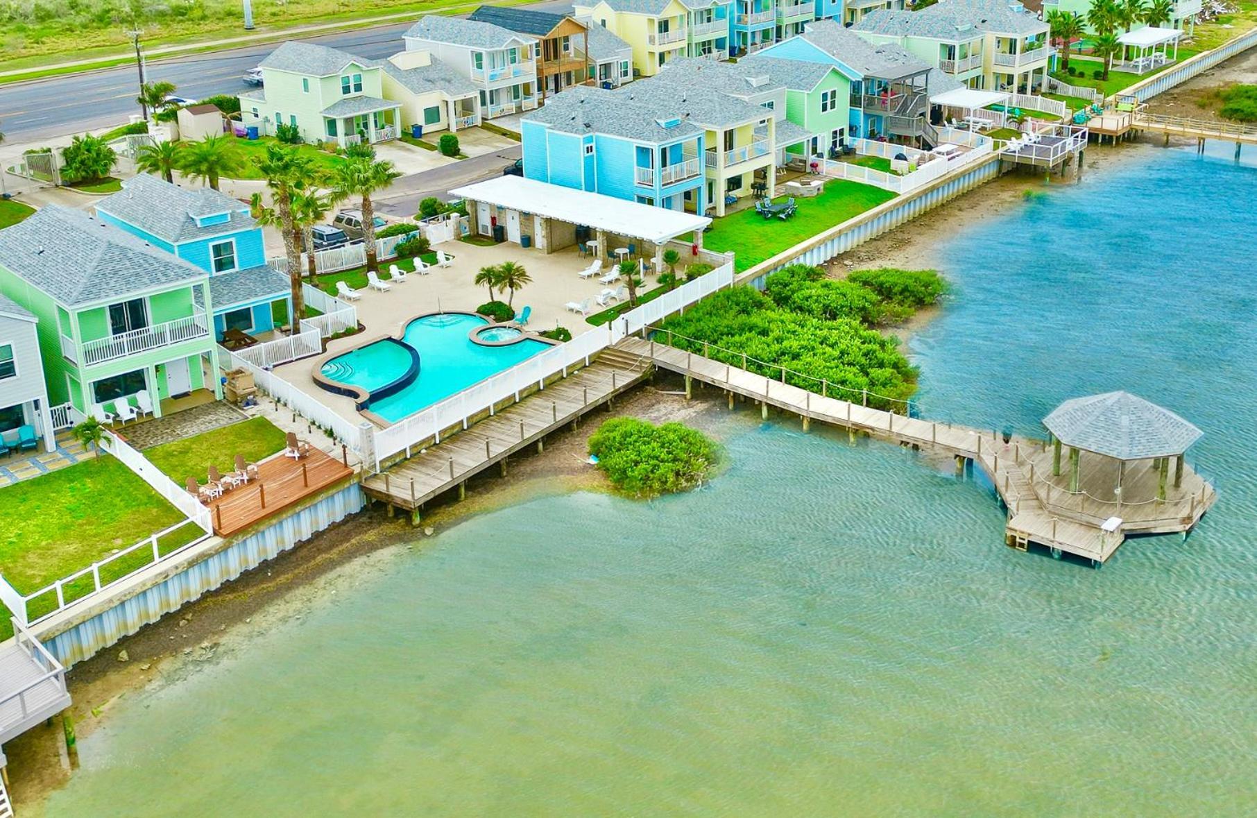 Bayfront Cottage- Pool - Hot Tub - Close To Beach ポートイザベル エクステリア 写真